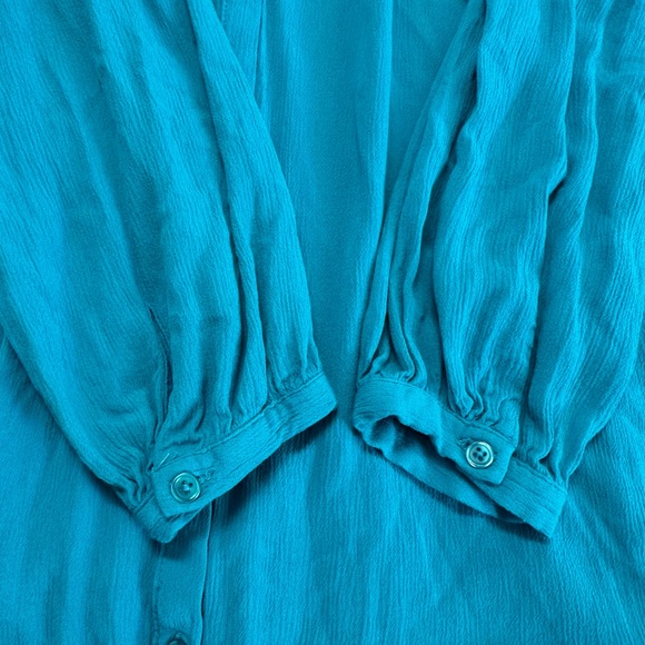 Roaman’s  Women's Plus Size Lace V-Neck Big Shirt Top Size 20W - Picture 9 of 17